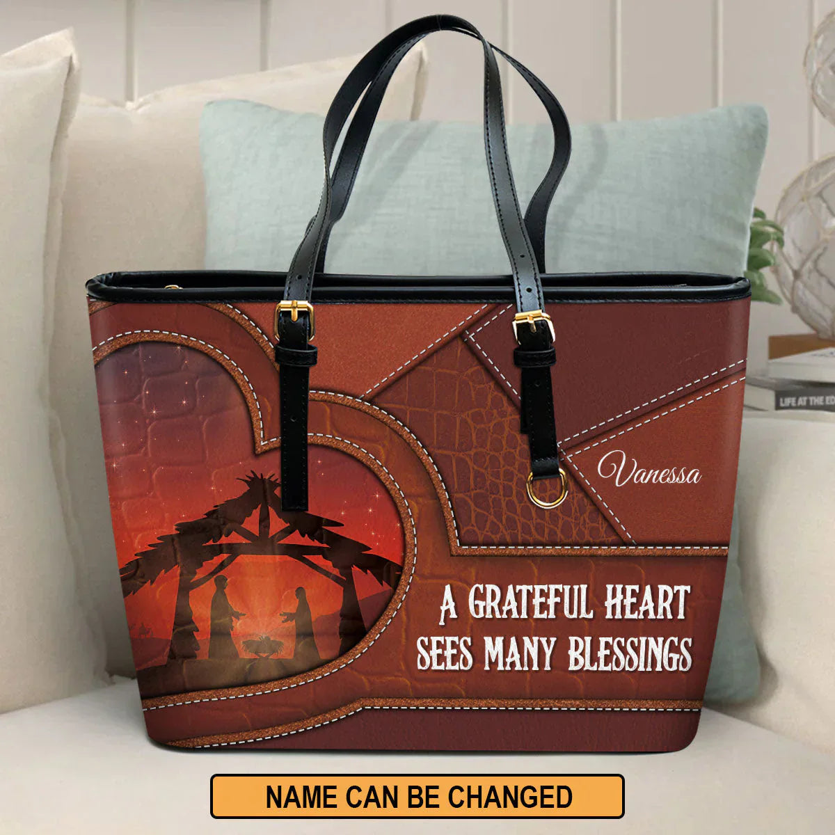 A Grateful Heart Sees Many Blessings, Personalized Gifts, Gifts for Women, Christmas Gift.