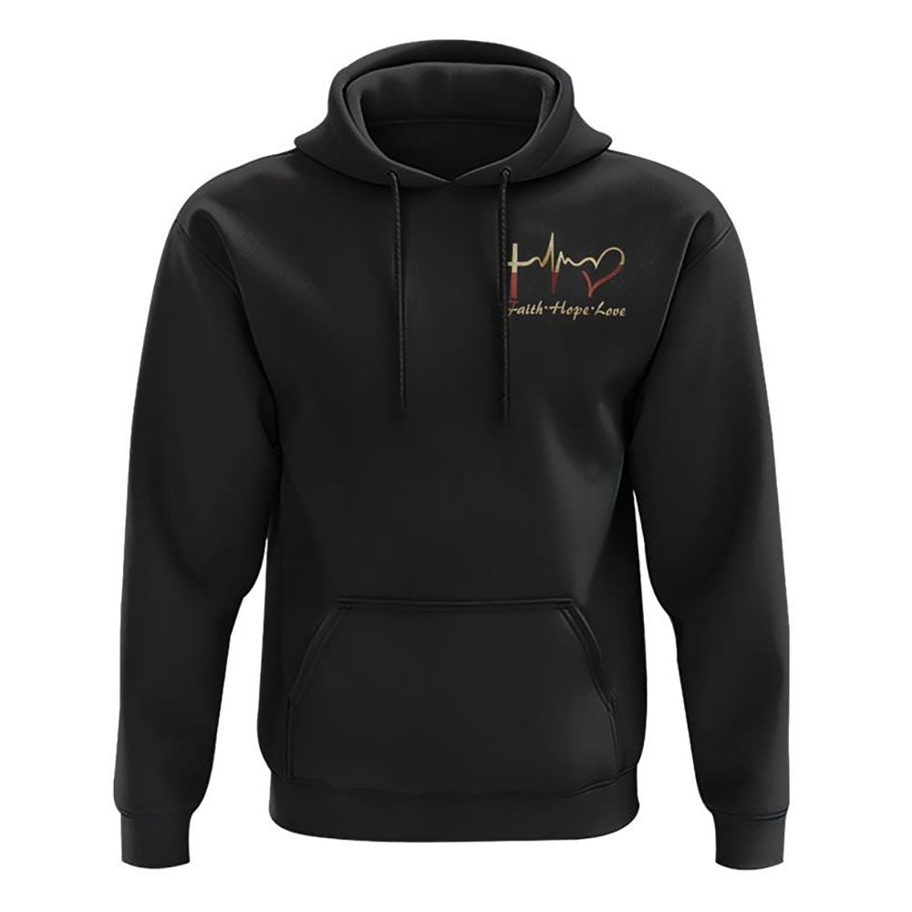 All Lives Matter Under One Nation Under God All Over Print 3D Hoodie, Christian Hoodie