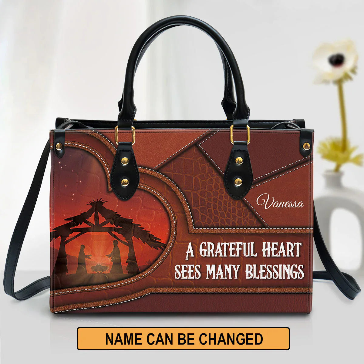 A Grateful Heart Sees Many Blessings, Personalized Gifts, Gifts for Women, Christmas Gift.