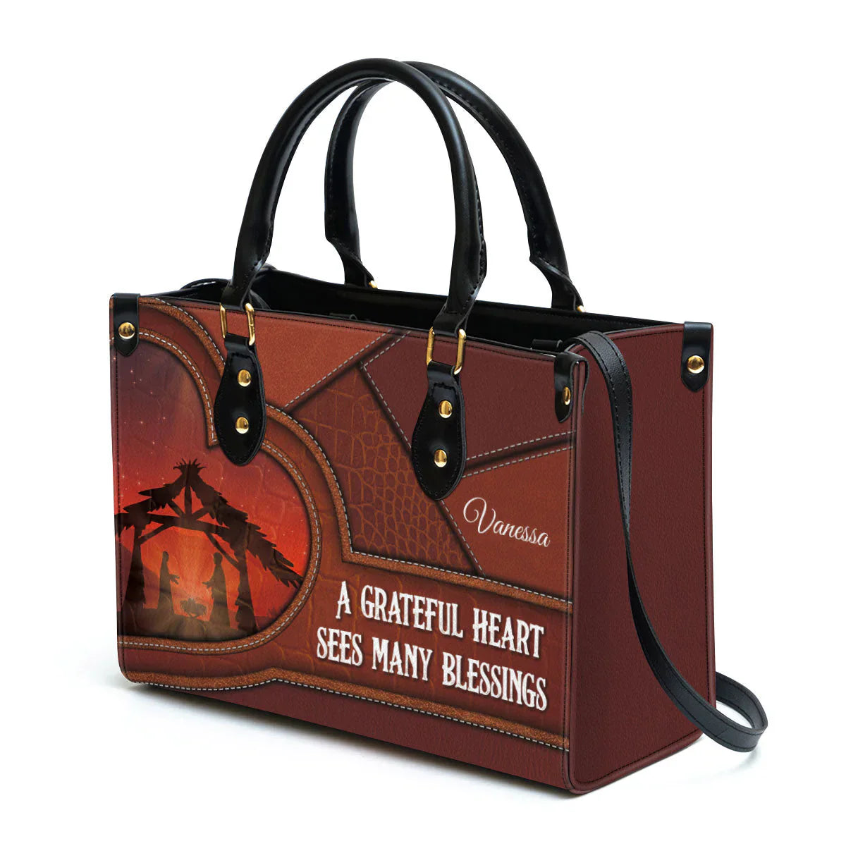 A Grateful Heart Sees Many Blessings, Personalized Gifts, Gifts for Women, Christmas Gift.